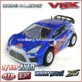 1/10 rc toy car, rc car kit, high speed brushes rally rc car